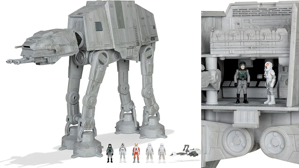 Хвани бунтовниците с AT-AT Walker от Star Wars Micro Galaxy Squadron!