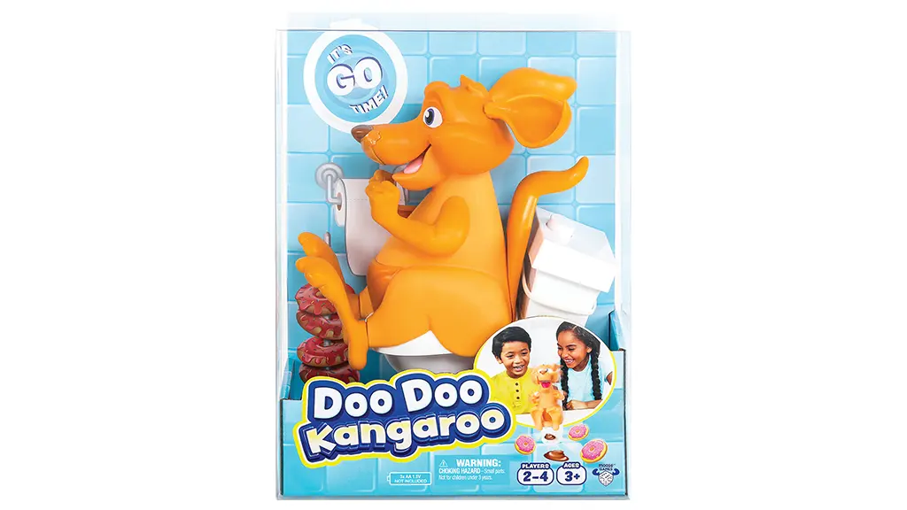 Победителят в играта на Moose Doo Doo Kangaroo е изпълнил задълженията си за почистване