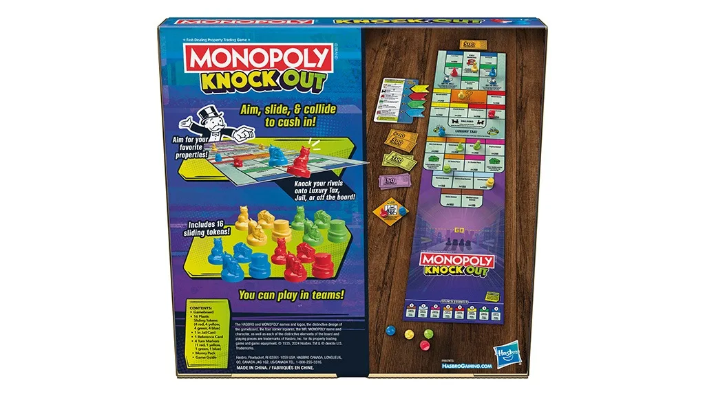 Hasbro внася стратегия Shuffle Board в най-новата си игра Monopoly