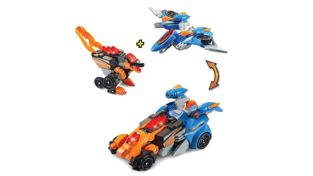 Нека развием въображението на децата с Switch and Go 2-in-1 Spino Speedster!