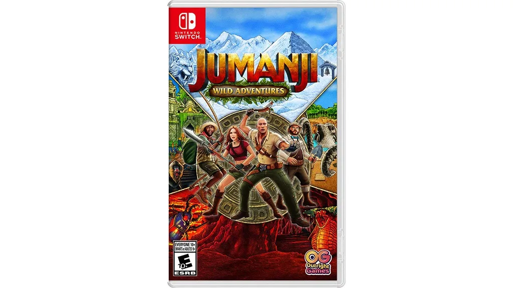 Децата могат да спасят джунглата в играта Jumanji: Wild Adventures на Outright Games