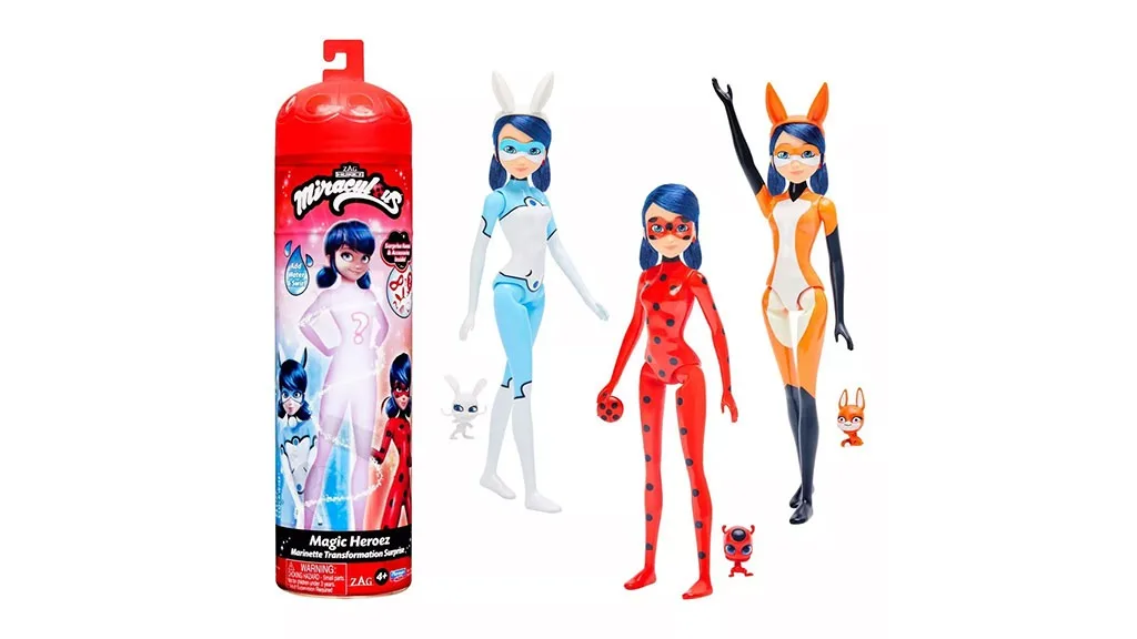 Тези играчки Miraculous: Ladybug и Cat Noir са перфектни за малките герои.