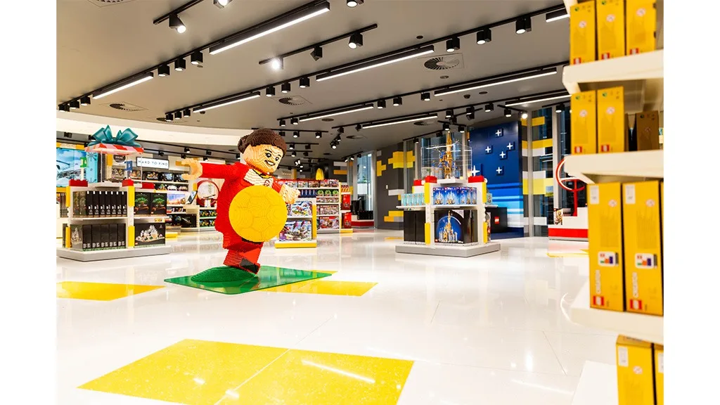 Най-голямото LEGO магазин в света току-що отвори врати.