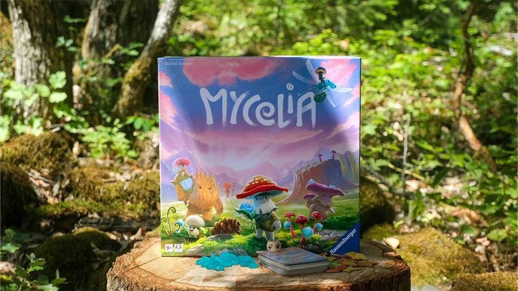 Най-новата игра за строене на карти на Ravensburger е пълна с гъбни забавления.