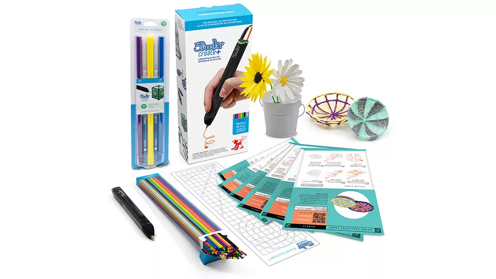 4 STEM задвижвани 3Doodler 3D принтера за искри на креативността