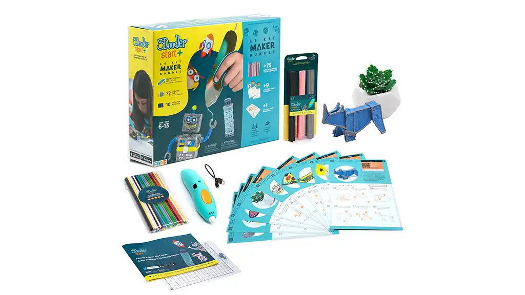 4 STEM задвижвани 3Doodler 3D принтера за искри на креативността