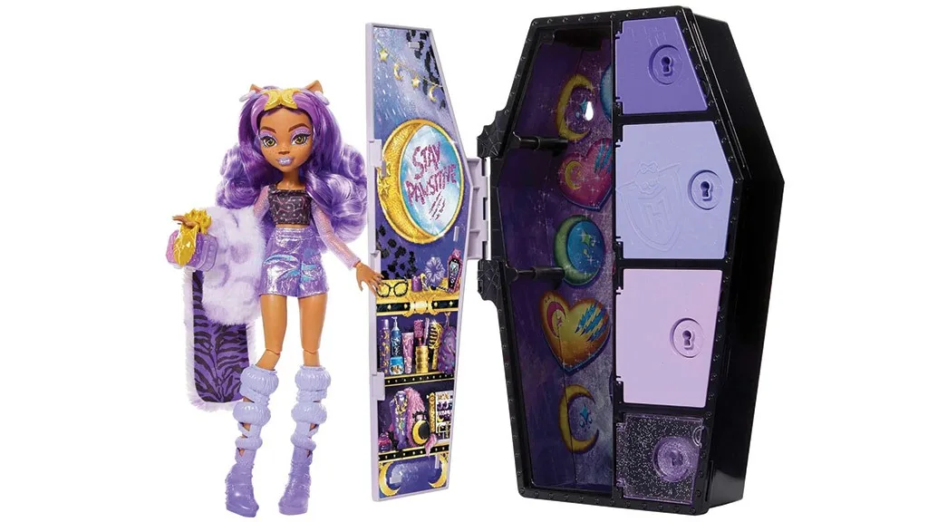 Скултиматни тайни на Monster High: Fearidescent серия кукли