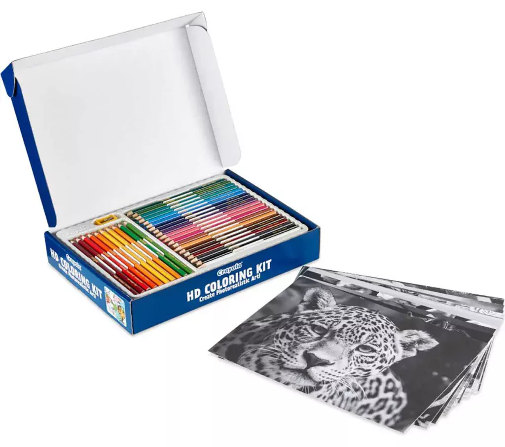Crayola комбинира фотография и оцветяване с новия HD комплект за оцветяване.