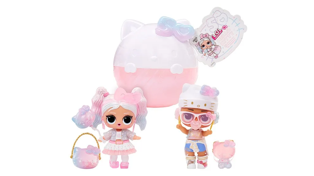 Тези L.O.L. Surprise! Tots празнуват 50-годишнината на Hello Kitty.