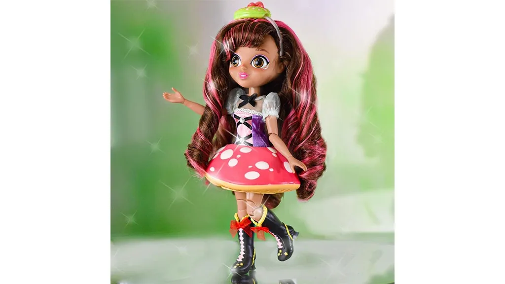 Fidgie Friends Фееричната градина съчетава сензорна игра с кукли.