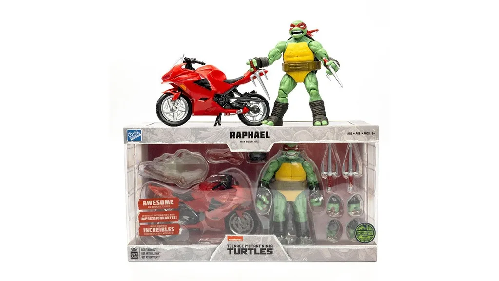 Старите и новите фенове на TMNT могат да се включат в действието с Рафаел.