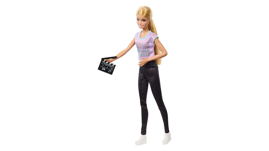 Колекцията, представяща кариерата на Barbie за годината, почита жените, работещи в киноиндустрията.