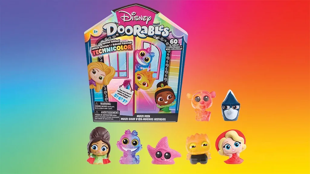 Disney Doorables стана още по-цветен.