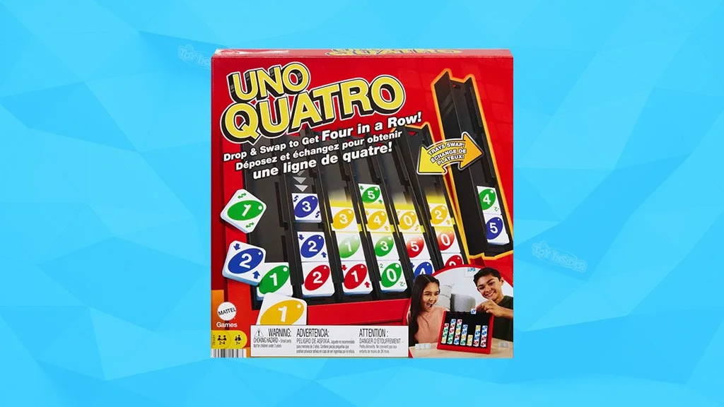 Започнете четворка с Mattel UNO Quatro!