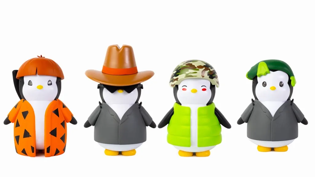 Нова вълна играчки на Pufi Pingvinek пристигат на рафтовете.