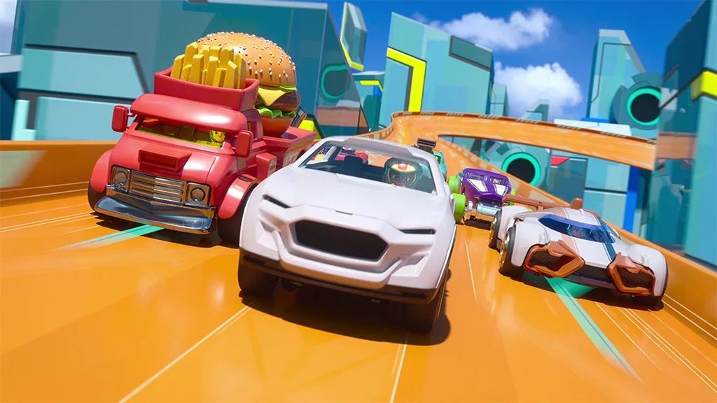 Завърти моторите за официалния трейлър на Hot Wheels Accelerate!