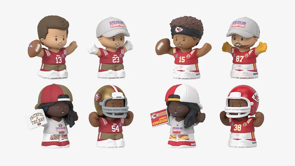 Тези нови продукти за Super Bowl от Mattel Creations са готови за деня на играта