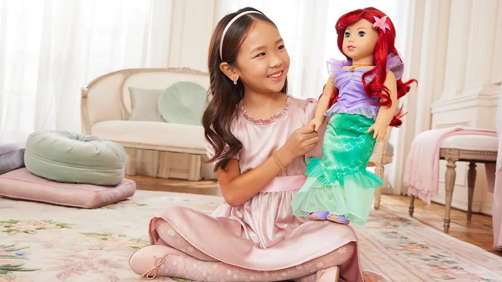 Децата вече могат да играят с куклите American Girl в компанията на Ариел, Тиана и Пепеляшка