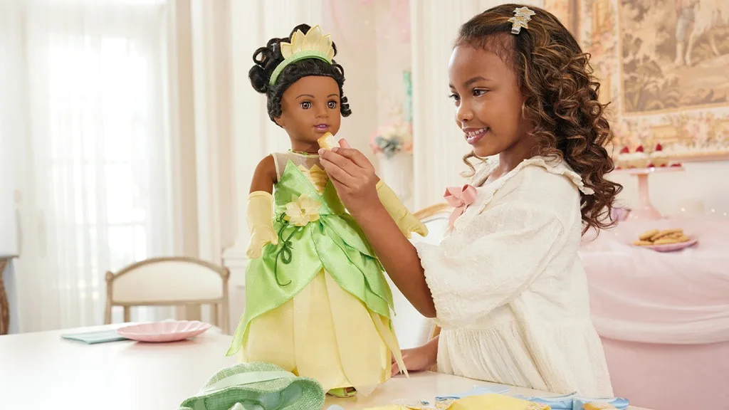 Децата вече могат да играят с куклите American Girl в компанията на Ариел, Тиана и Пепеляшка