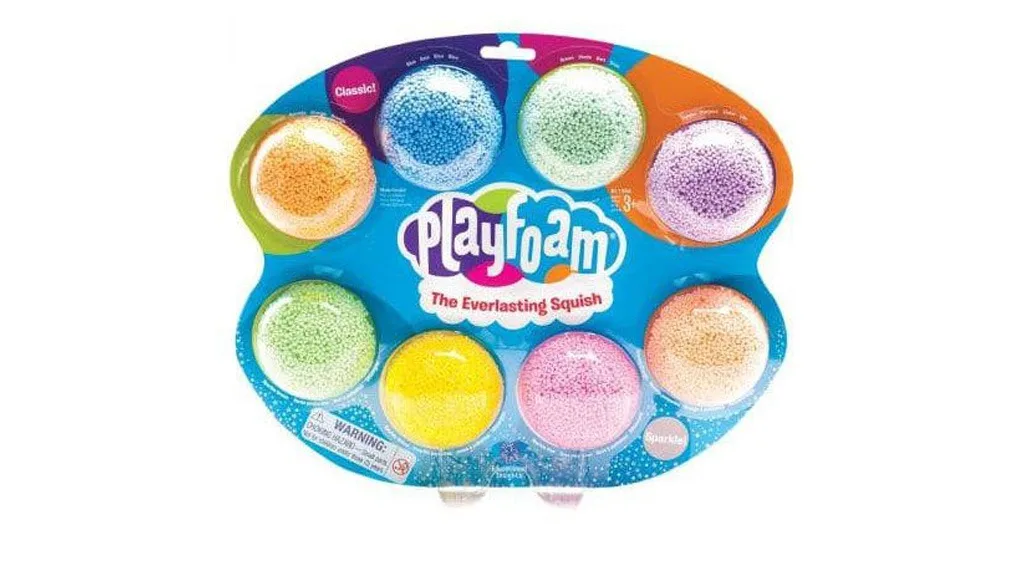 Представяне: Комплектът Educational Insight Playfoam Combo от 8 части