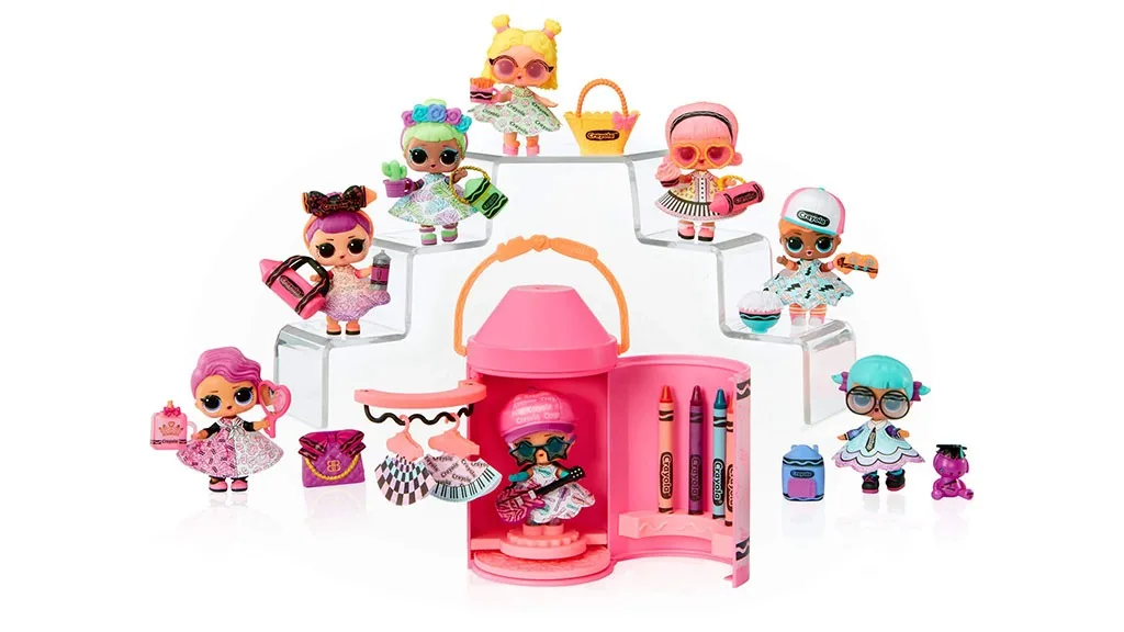 Сътрудничеството между MGA Entertainment и Crayola L.O.L. Surprise! най-накрая започна