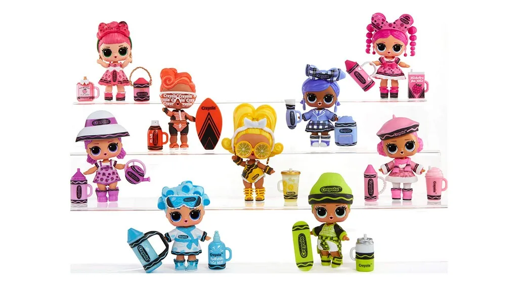Сътрудничеството между MGA Entertainment и Crayola L.O.L. Surprise! най-накрая започна