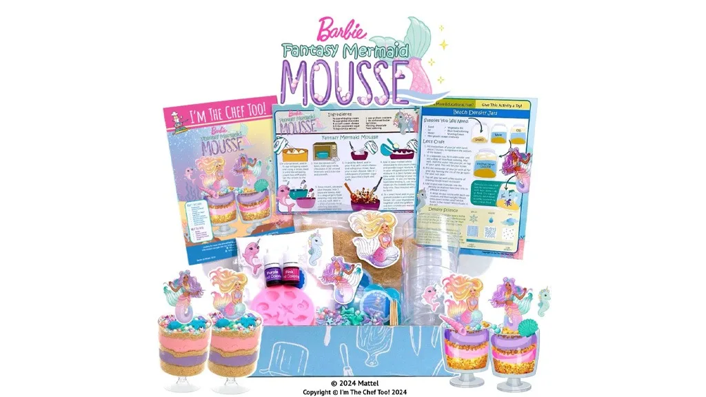 Тези комплекти за печене с тема Barbie съчетават науки, изкуства и готвене
