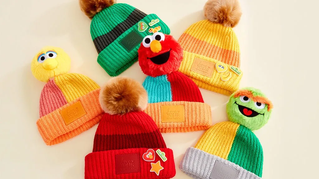 Децата няма да замръзнат с шапките от Sesame Street на Love Your Melon