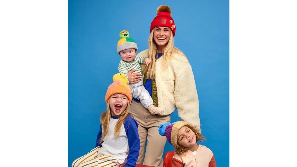 Децата няма да замръзнат с шапките от Sesame Street на Love Your Melon