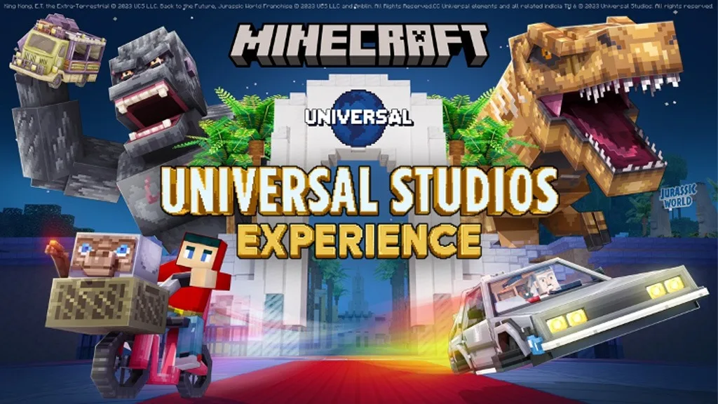 Открий Universal Studios чрез нова карта на Minecraft!