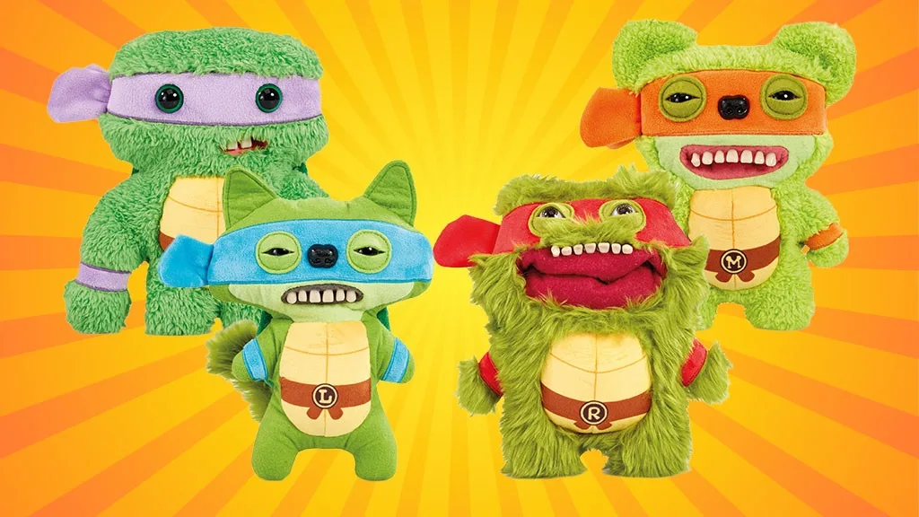 Представяне на играчки: Fuggler Teenage Mutant Ninja Turtle колекция