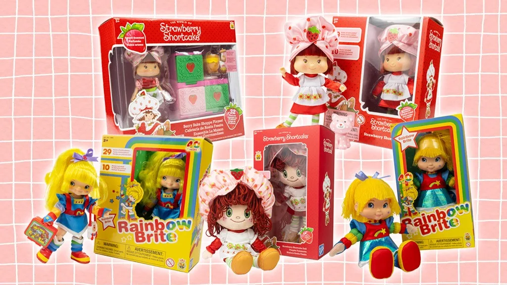 Разширете колекцията си с тези кукли Rainbow Brite и Strawberry Shortcake