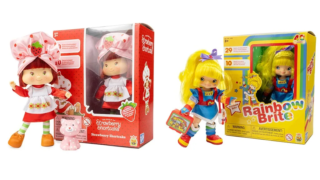 Разширете колекцията си с тези кукли Rainbow Brite и Strawberry Shortcake
