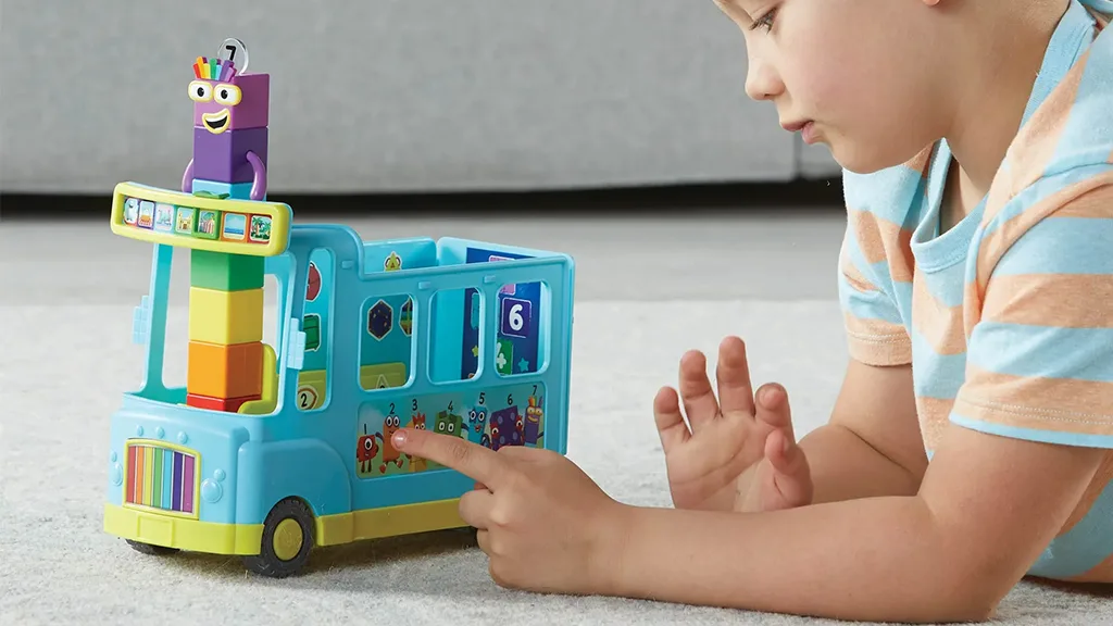 Играчка Презентация: Numberblocks - Дъгов автобус за броене