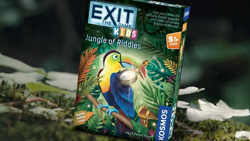 Игрална демонстрация: Kosmos EXIT: Kids – Загадки на джунглата