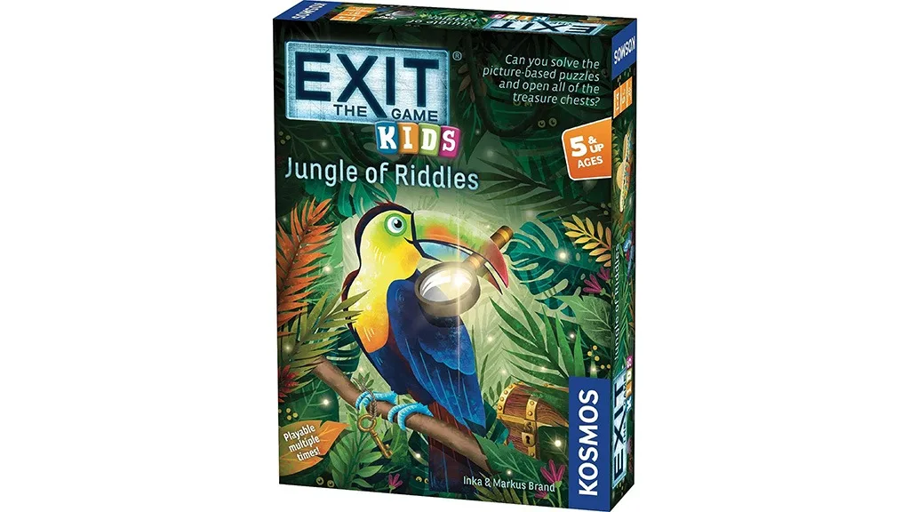 Игрална демонстрация: Kosmos EXIT: Kids – Загадки на джунглата