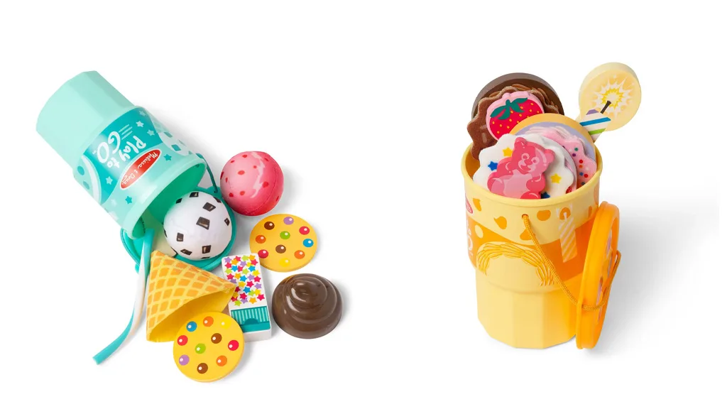 Игрална демонстрация: Melissa & Doug Play To Go Cookies & Cake и Ice Cream комплекти за игра
