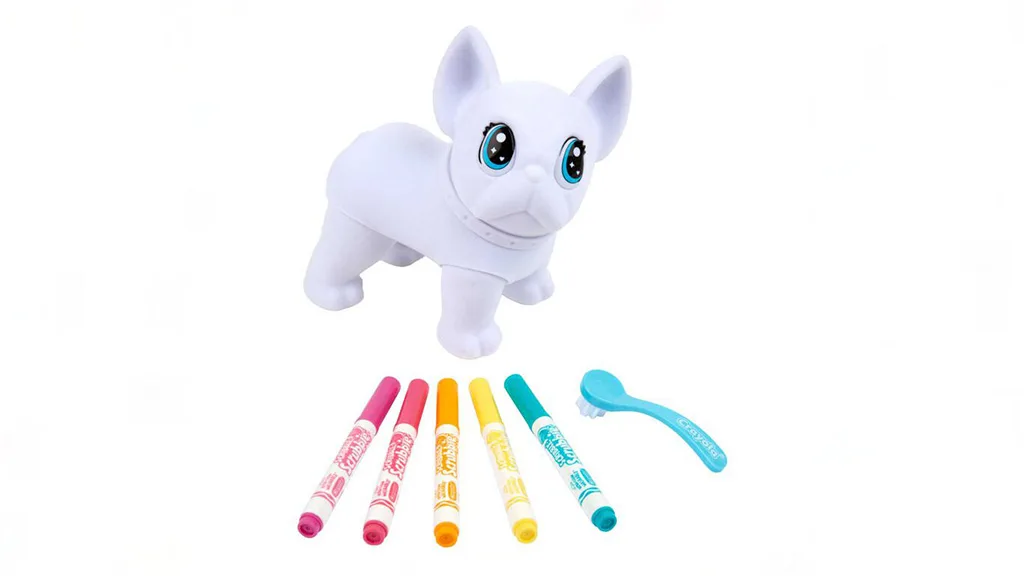Играчка Презентация: Crayola Scribble Scrubbie - Огромен Домашен Любимец: Wilbur