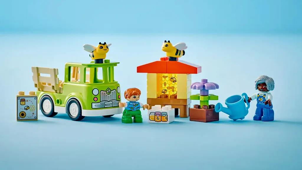 Играчка представяне: Малко LEGO® грижа за пчелите и пчелните кошери