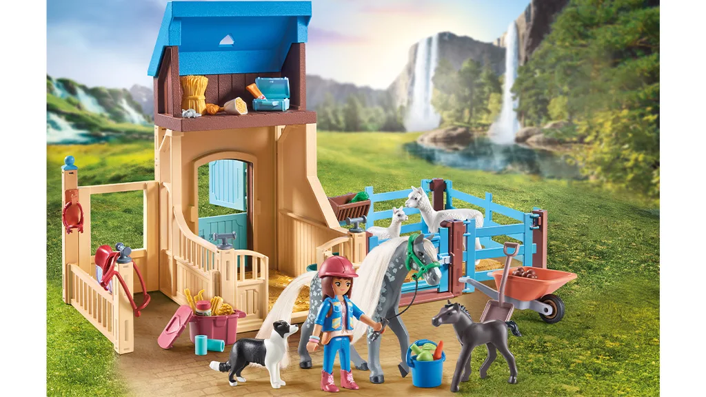 Открий магическите коне на Playmobil Водопад Ранчо!