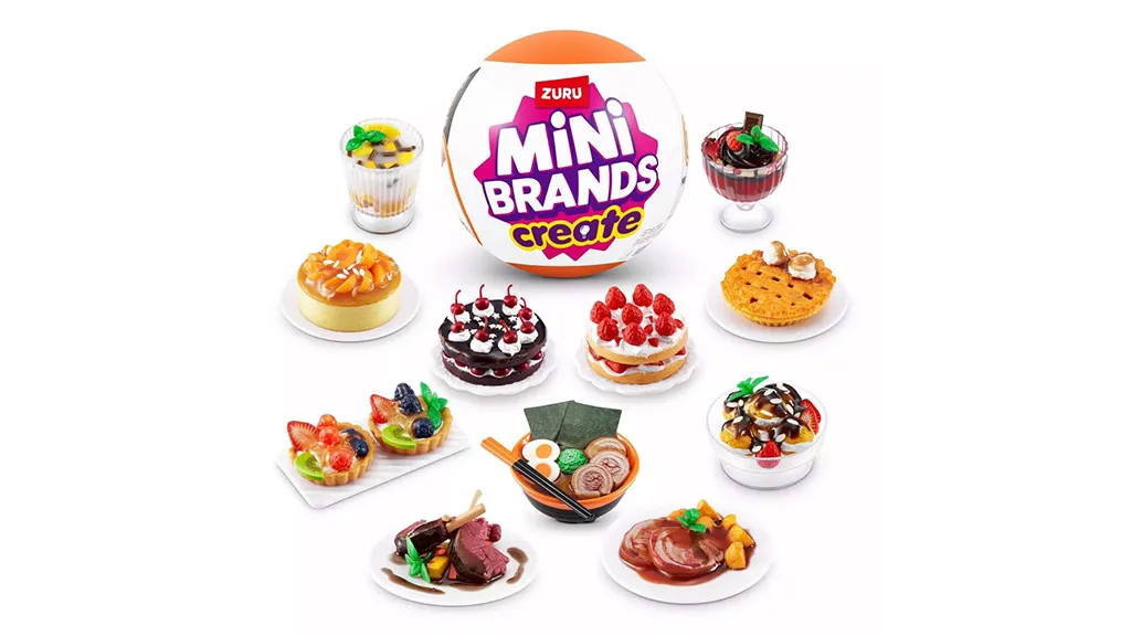 ZURU Mini-fies MasterChef нови Mini Brands капсули