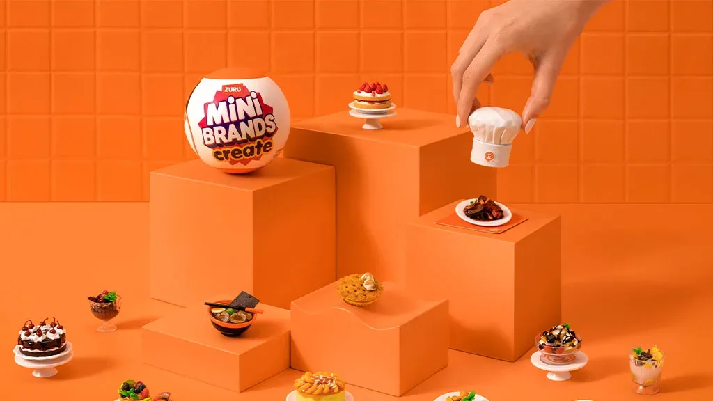 ZURU Mini-fies MasterChef нови Mini Brands капсули