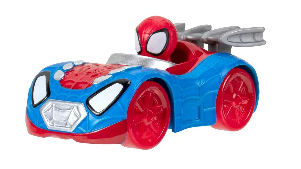 Играчка Презентация: Jazwares Spidey и Приятели Метален Градски Пистови Комплект