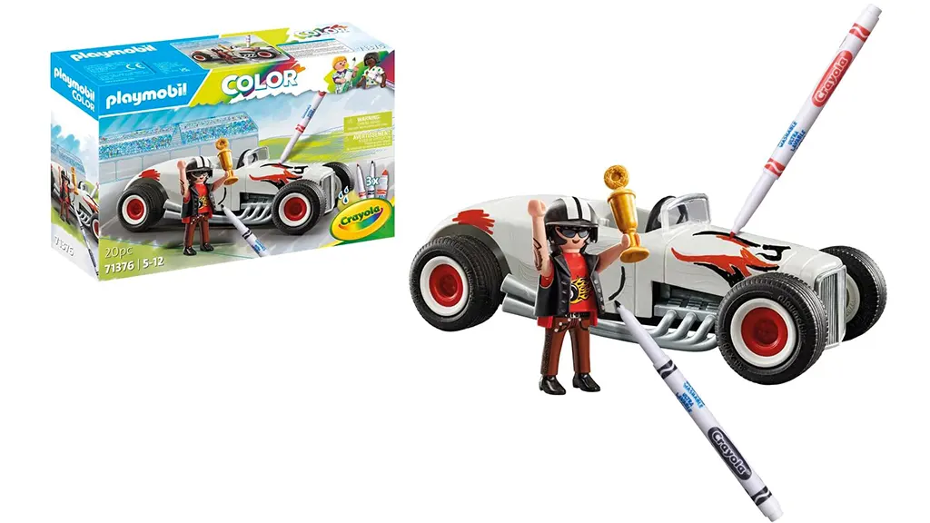 Играчка преглед: Playmobil Crayola Color: Hot Rod