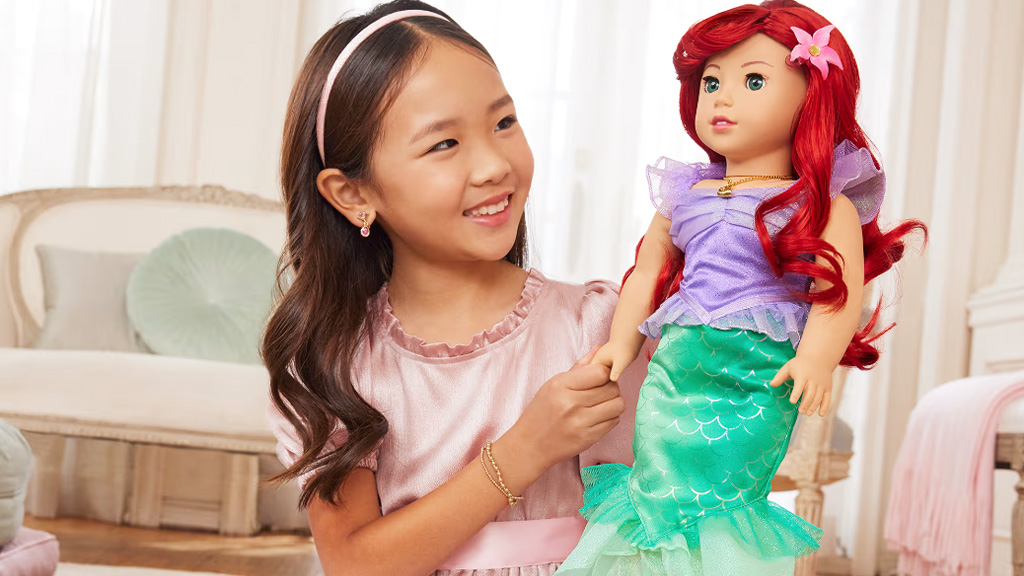 Игрална демонстрация: Mattel American Girl кукла принцеса Ариел