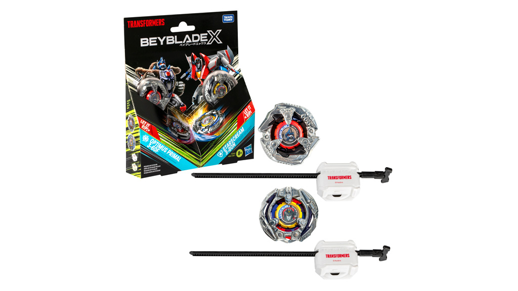 Развърти лятото с нови BEYBLADE въртящи се топки с тема Transformers!