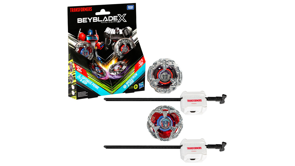Развърти лятото с нови BEYBLADE въртящи се топки с тема Transformers!