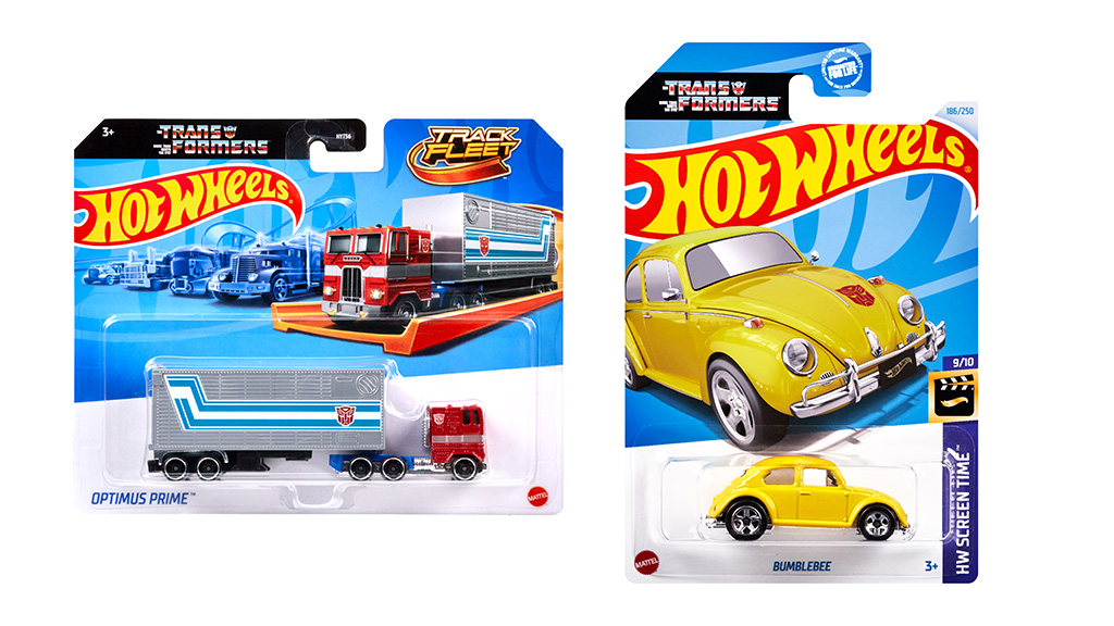 Преобрази състезателната писта с Hot Wheels Transformers комплекта!