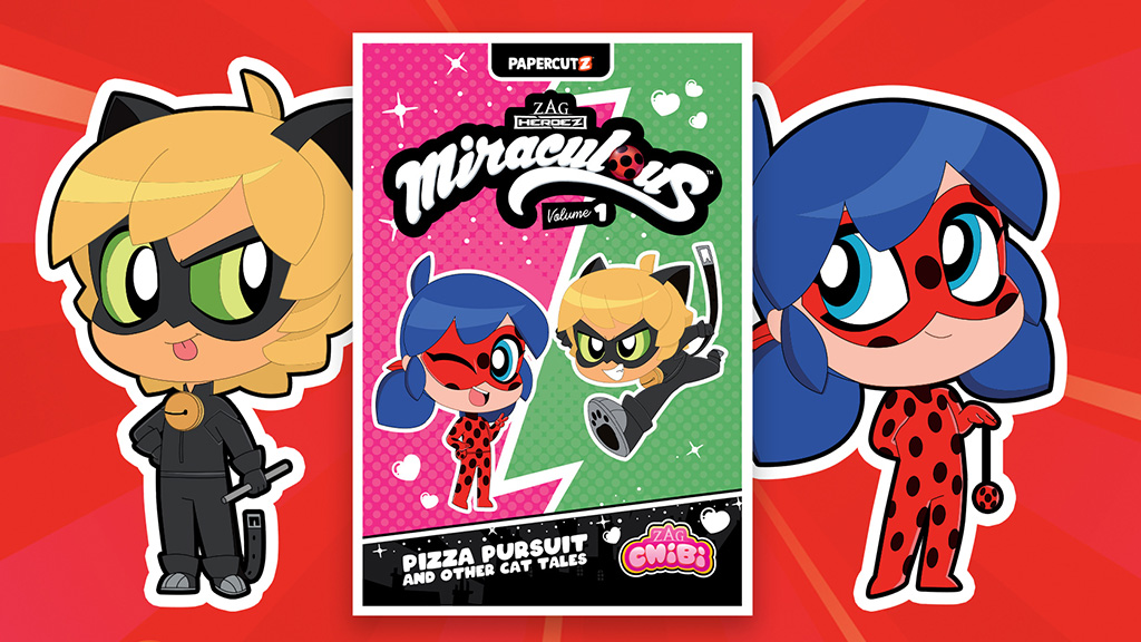 Комикс „Miraculous Chibi”, който носи Парижките супергерои в печатен вид