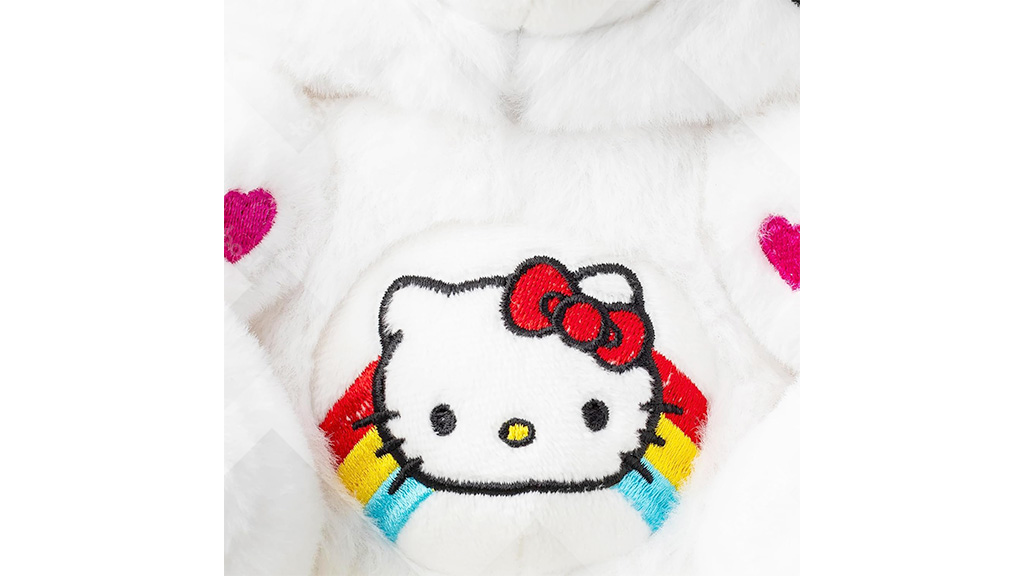 Игрална демонстрация: Basic Fun! Hello Kitty Cheer Bear колекционерска плюшена играчка Care Bears 2-pack